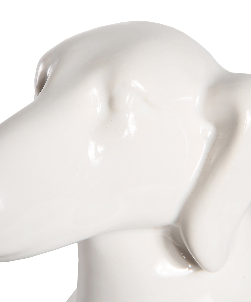 Standing Dachshund Ceramic Statue, Custom Pet Ceramic Statue