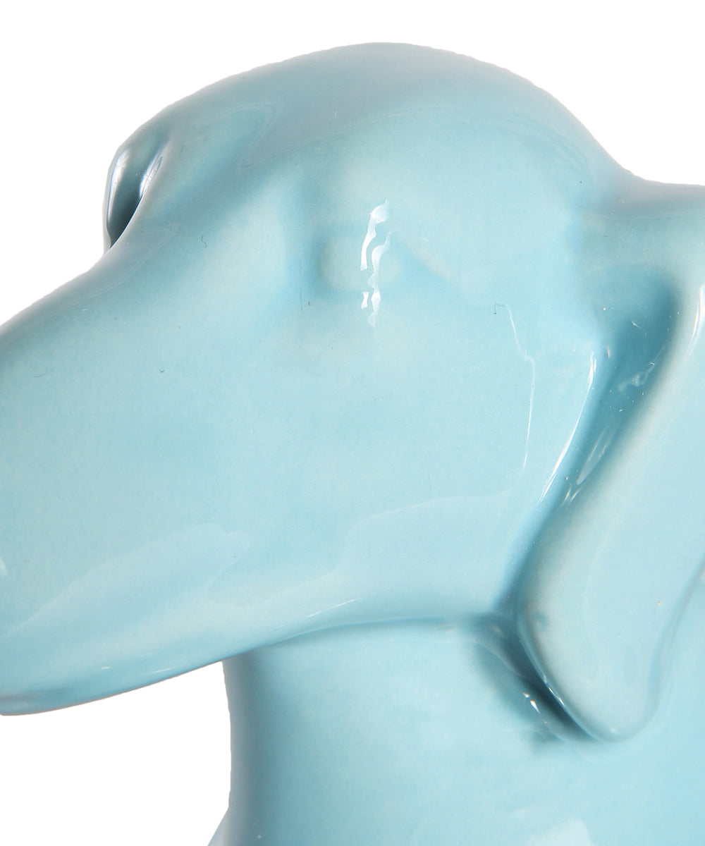 Standing Dachshund Ceramic Statue, Custom Pet Ceramic Statue