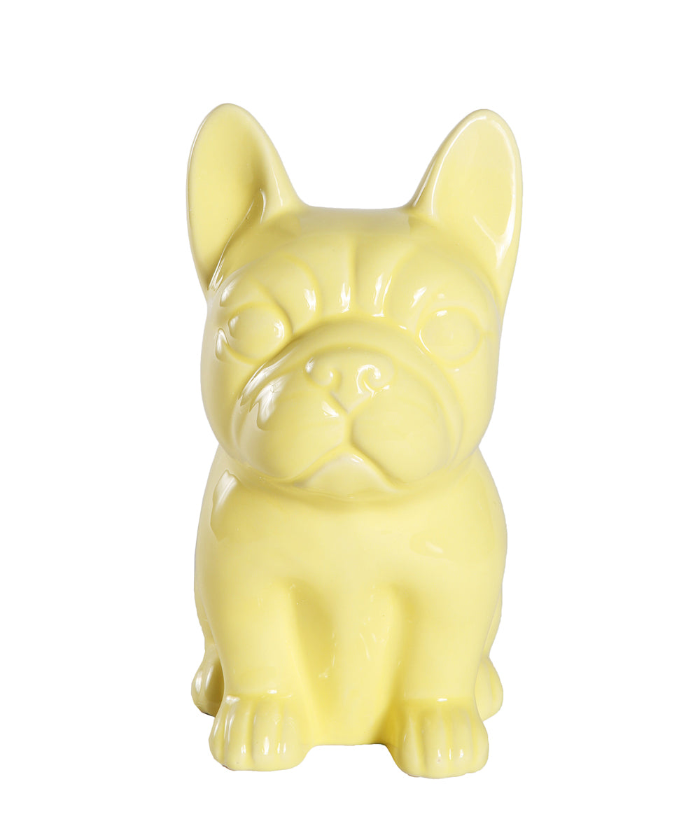 Sitting French Bulldog Ceramic Pet Statue