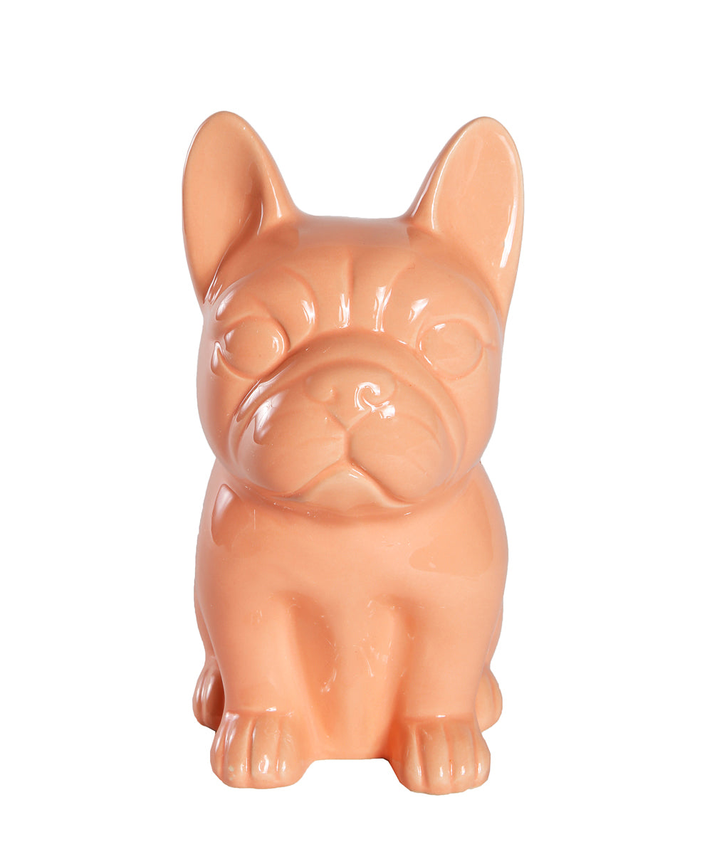 Sitting French Bulldog Ceramic Pet Statue