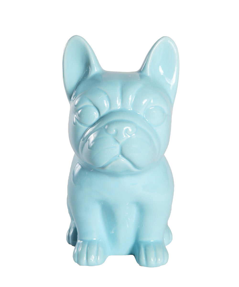Sitting French Bulldog Ceramic Pet Statue