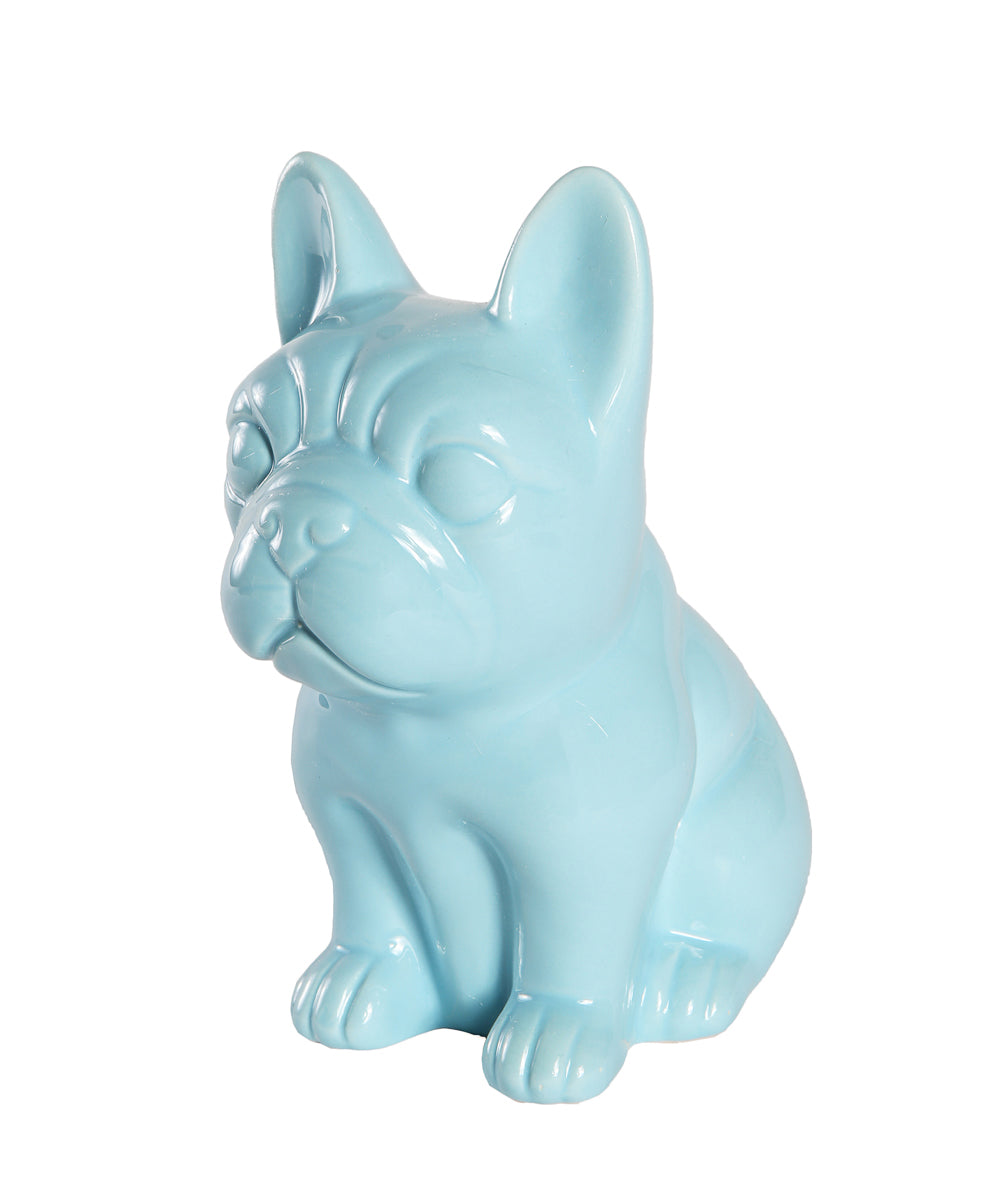 Sitting French Bulldog Ceramic Pet Statue