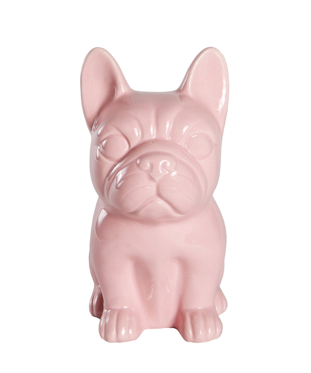 Sitting French Bulldog Ceramic Pet Statue