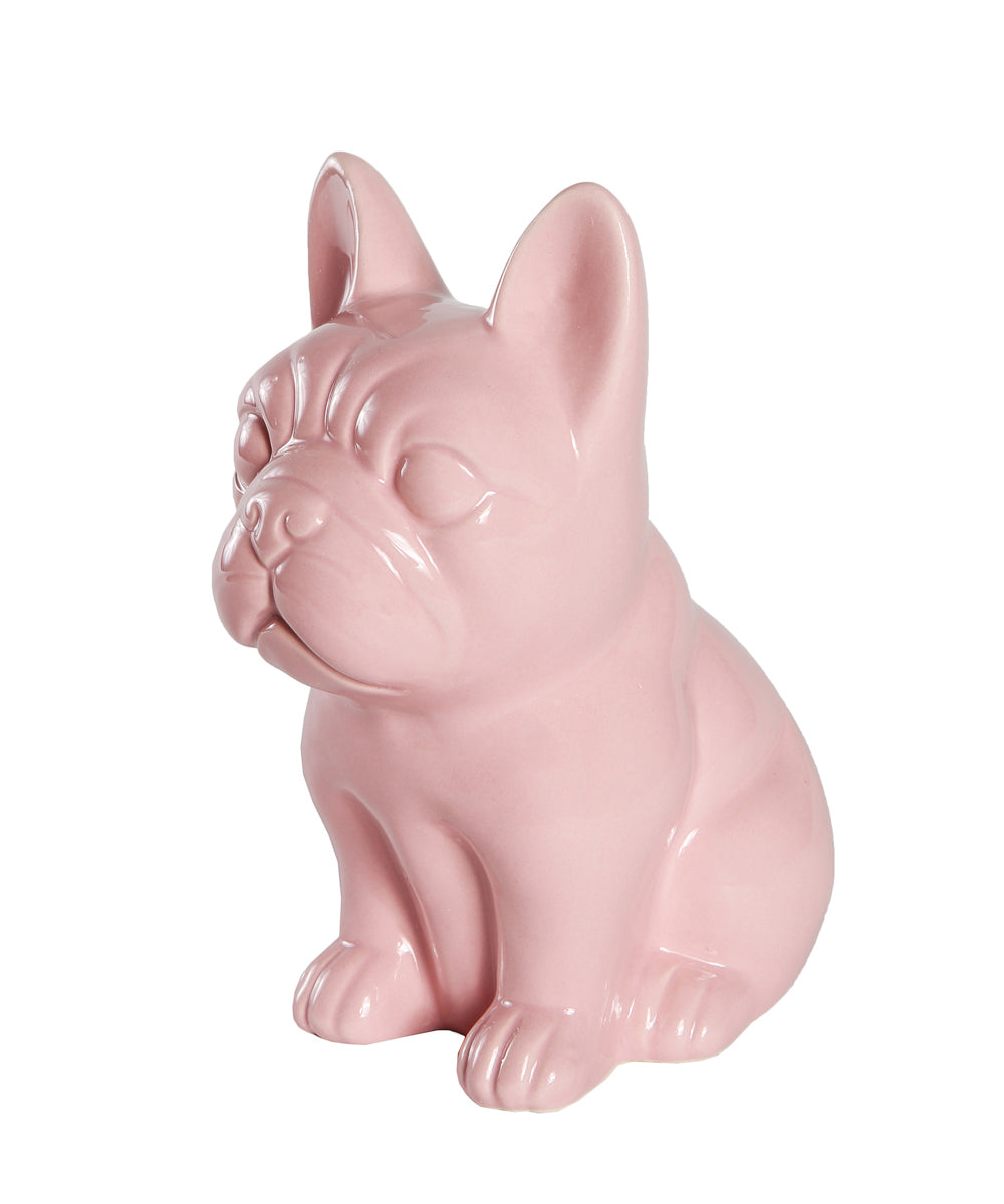 Sitting French Bulldog Ceramic Pet Statue