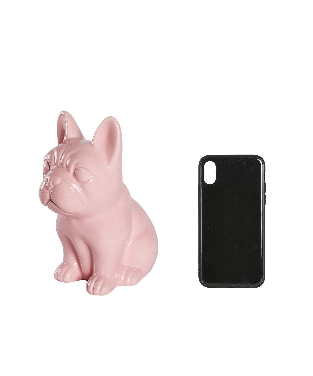 Sitting French Bulldog Ceramic Pet Statue