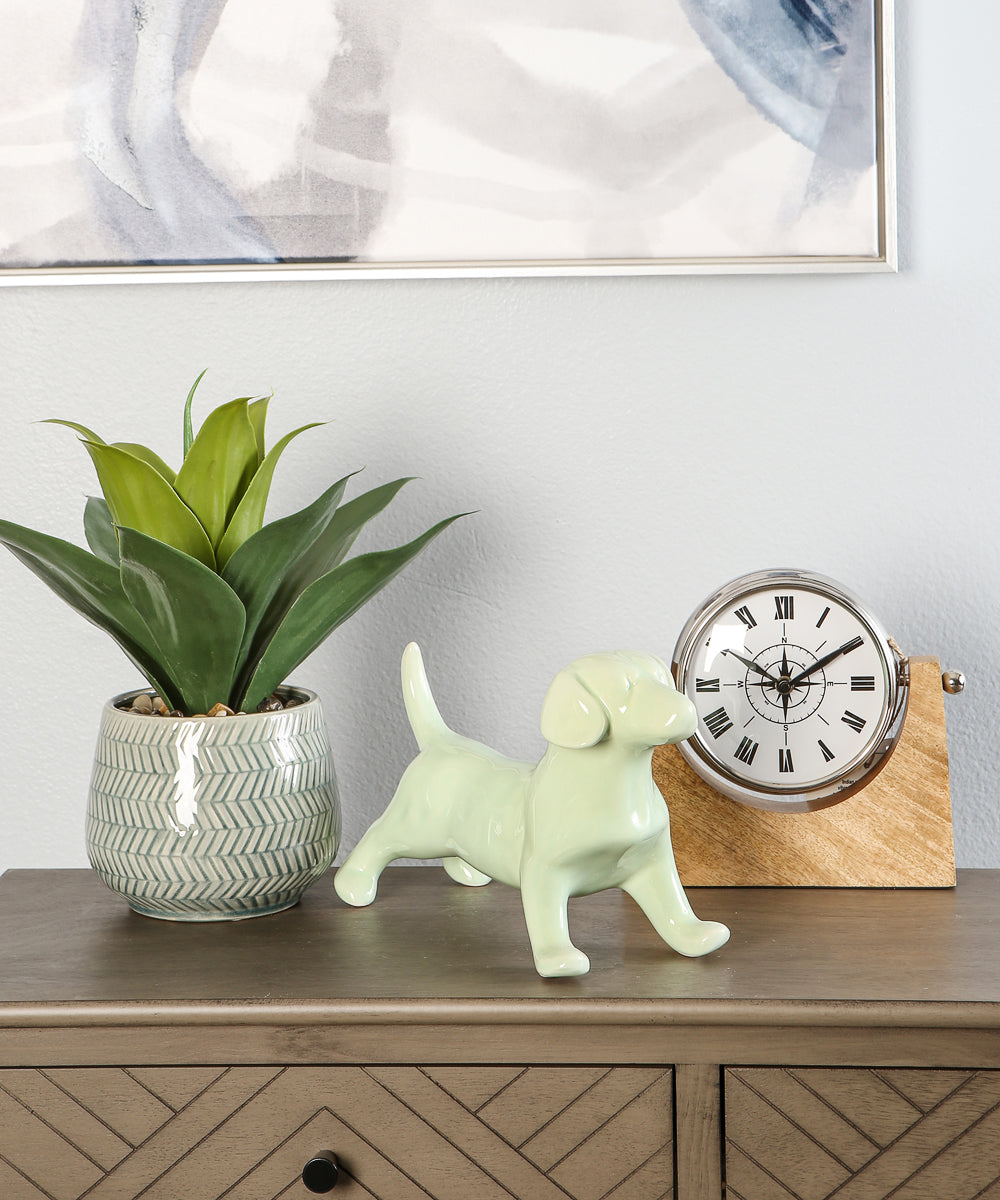 Standing Beagle Ceramic Statue, Custom Pet Statue