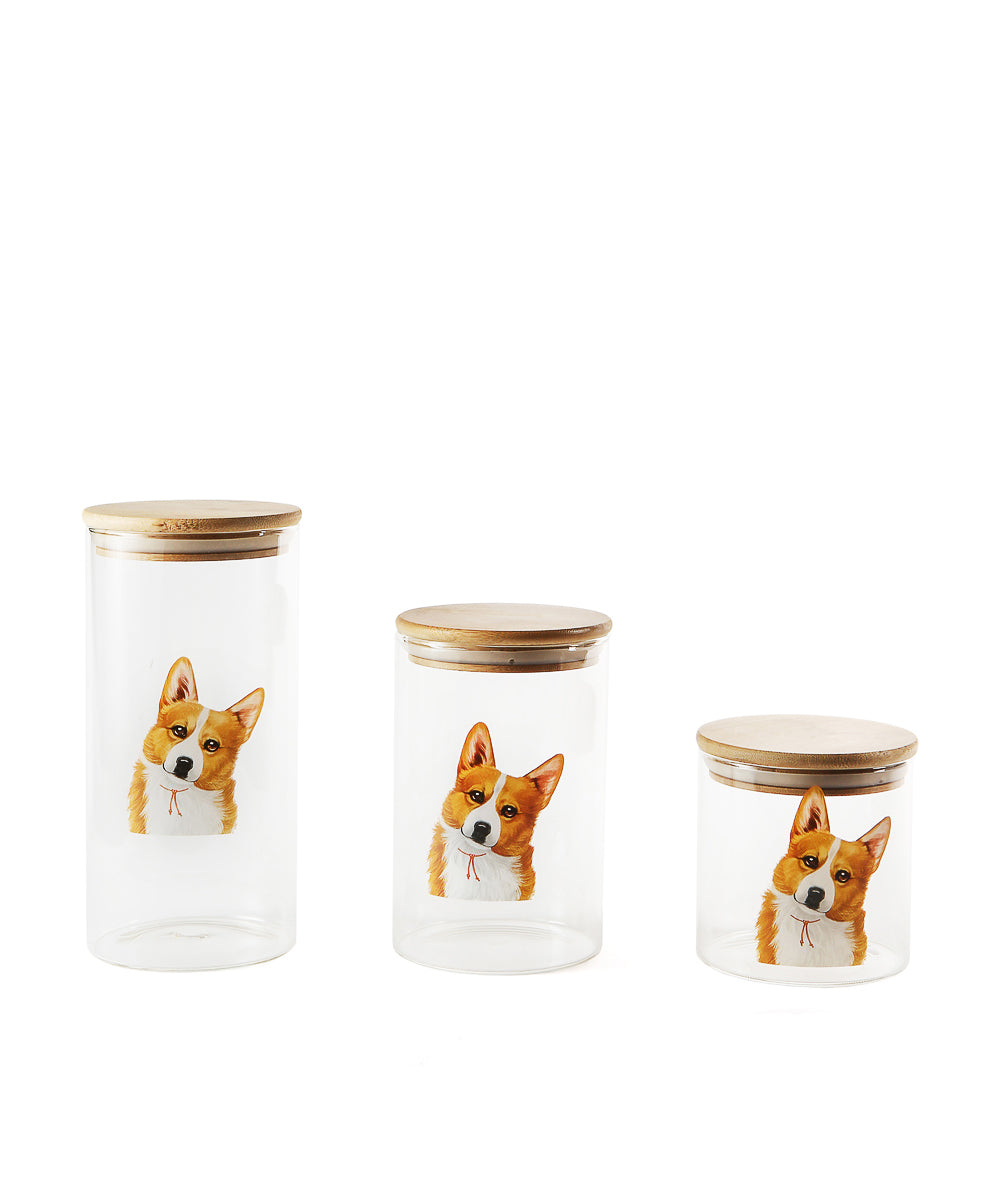 Corgi Air-tight Treat/Food Container