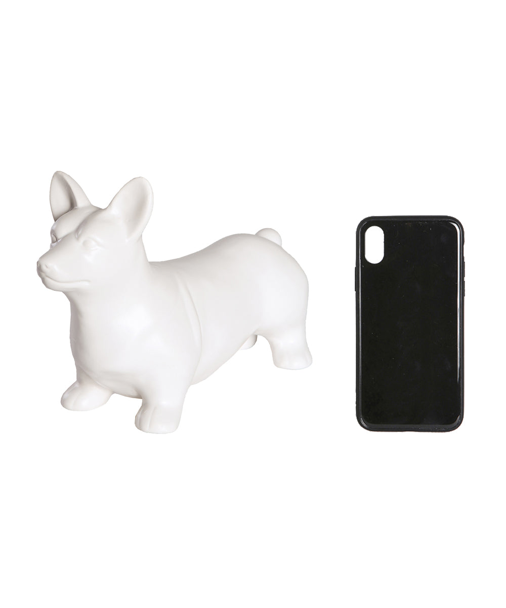 Standing Corgi Ceramic Pet Statue