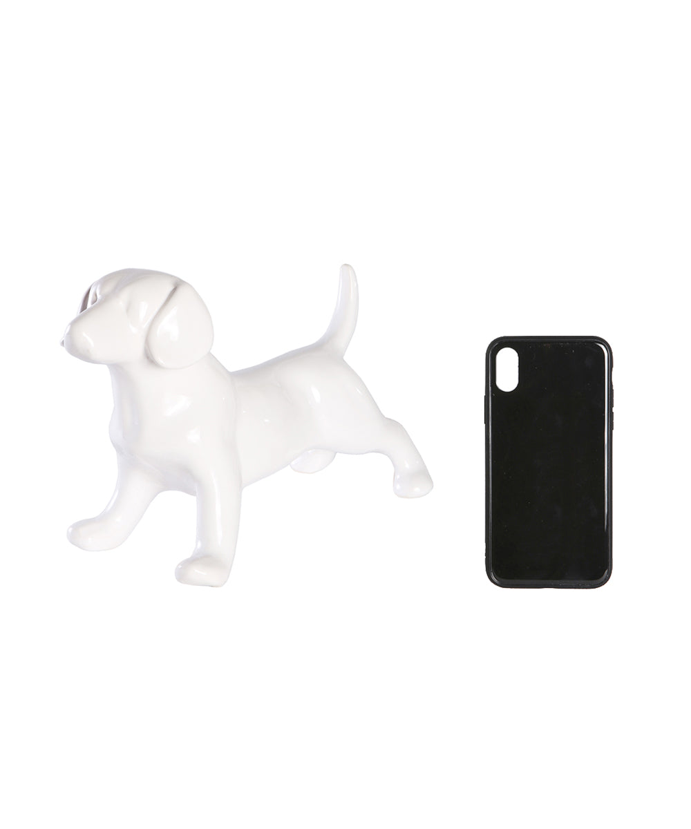 Standing Beagle Ceramic Statue, Custom Pet Statue