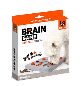 [FOFOS]-Brain Game Treat Puzzle Dog Toy