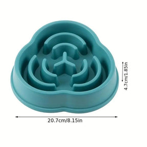 1 Piece Pet Slow Feeder Bowl For Dog & Cat, Non Slip Slow Eating Dog Bowl, Durable Food Bowl For Indoor Dogs