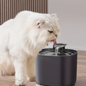 1 Piece Automatic Cat Water Fountain, Smart and Silent Pets Drinking Water Dispenser, Indoor Pet Drinking Fountain, Automatic Circulation Filtration Drinking Dispenser for Cats Dogs Pets