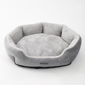 1 Piece Plush Pet Bed, Solid Color Soft Sleeping Nest For Small Dog & Cat