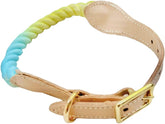 [W-petzone]-  Maogoublue |Woof Rope Rainbow Dog Collar