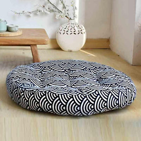 1 Piece Round Thickened Cat Nest Sleeping Mat, All Year Universal Pet Rest Cushion, Soft and Comfy Sleeping Mattress Great for Cat Nest Kennel Dog House, Chair Cushion, Dog & Cat Furniture