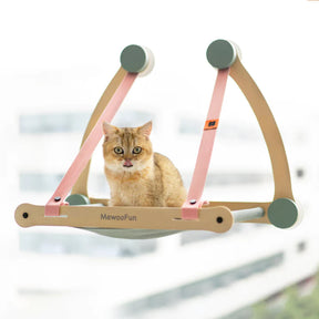 [W-PETZONE]-Cartoon cat hanger bed