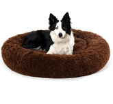 1 Piece Plush Dog Bed, Round Soft Fluffy Pet Bed, Cushion for Small and Medium Dog