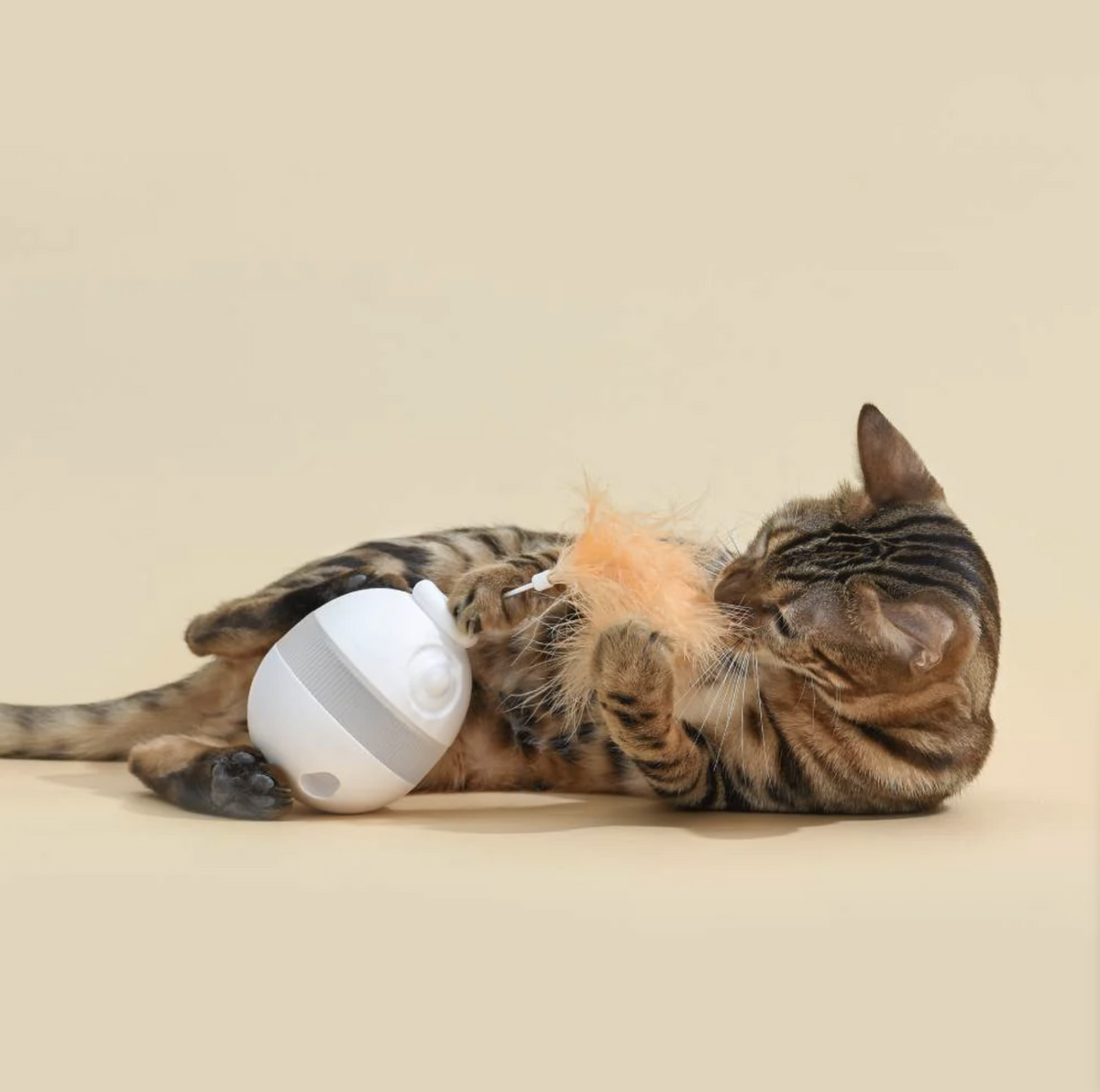 [Michupet] - Interactive Cat Treat Dispenser Tumbler Toy