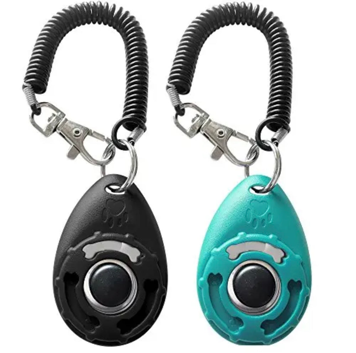 1 Piece Training Clicker With Wrist Strap-Dog Training Clickers( New Black or Blue)