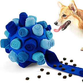 1 Piece Color Block Ball Design Snuffle Toy For Dog
