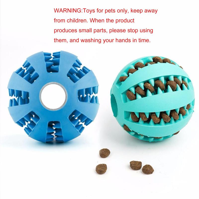 1 Piece Silicone Dog Leaky Food Ball Toy, Solid Color Pet Chewing Ball Toy, Pet Boredom Relief & Interactive Ball Toy For Dogs