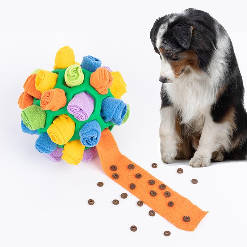 1 Piece Sniff Interactive Ball Dog Toy