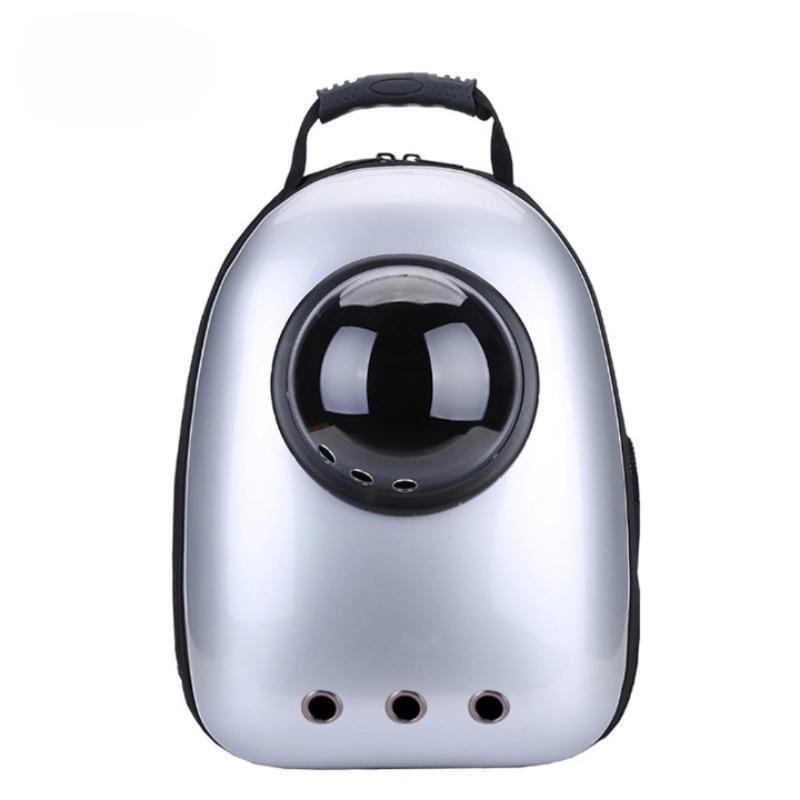 1 Piece Portable Pet Carrier Bag, Breathable Space Capsule Design Cat Backpack, Pet Travel Bag For Outdoor