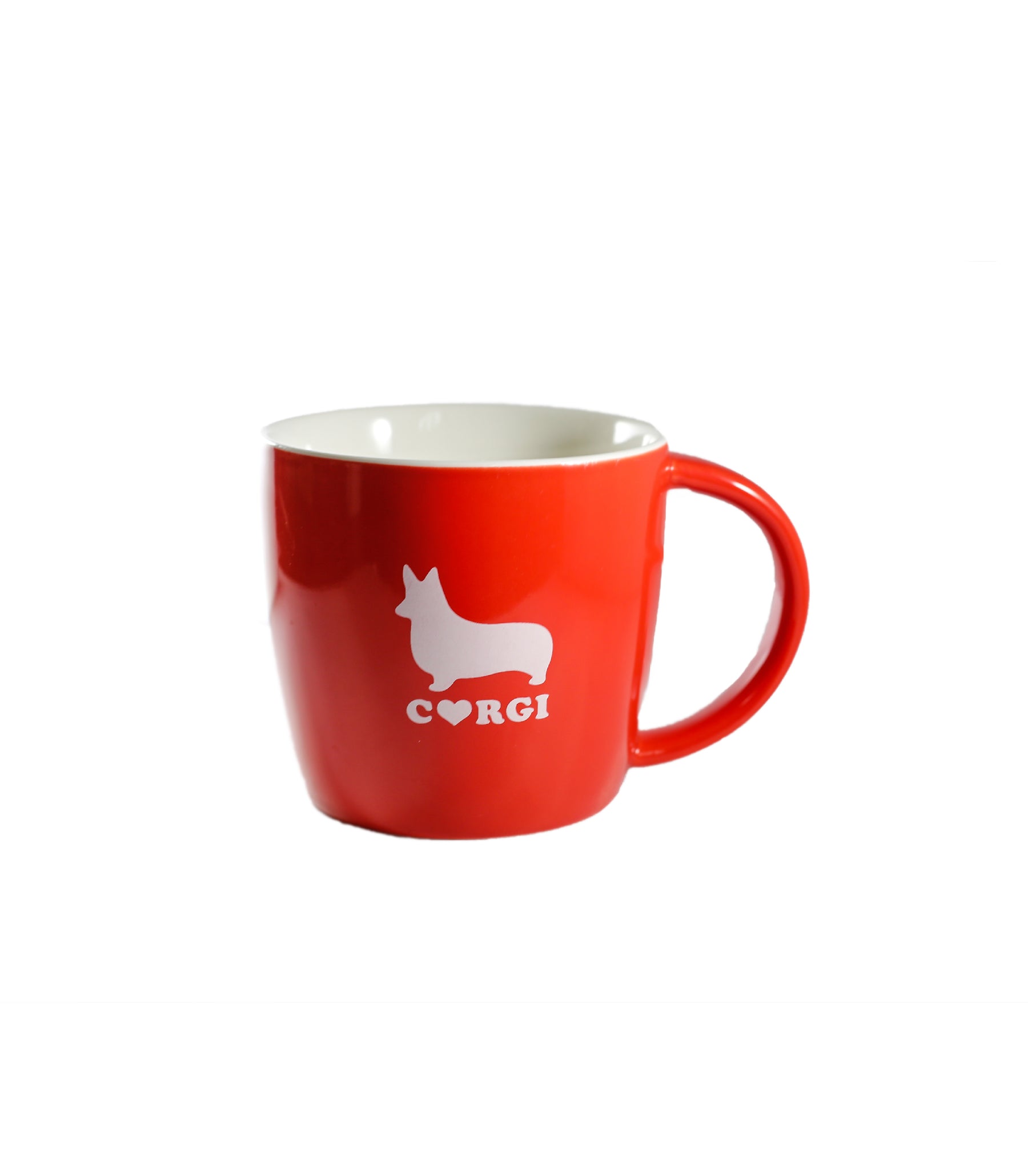Red Corgi Mug