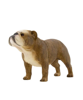 Handmade English Bulldog Statue 1:6