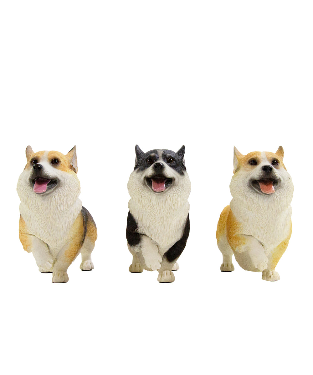 Custom Walking Corgi Statue 1:4 collection