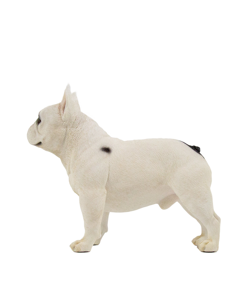 Handmade Custom French Bulldog Statue 1:4 side view