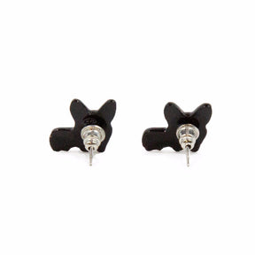 Tri Color Corgi Metal Ear Studs - NAYOTHECORGI