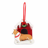 Christmas Snowy Dog House Dog Breed Ornament BY Dandy Design - NAYOTHECORGI