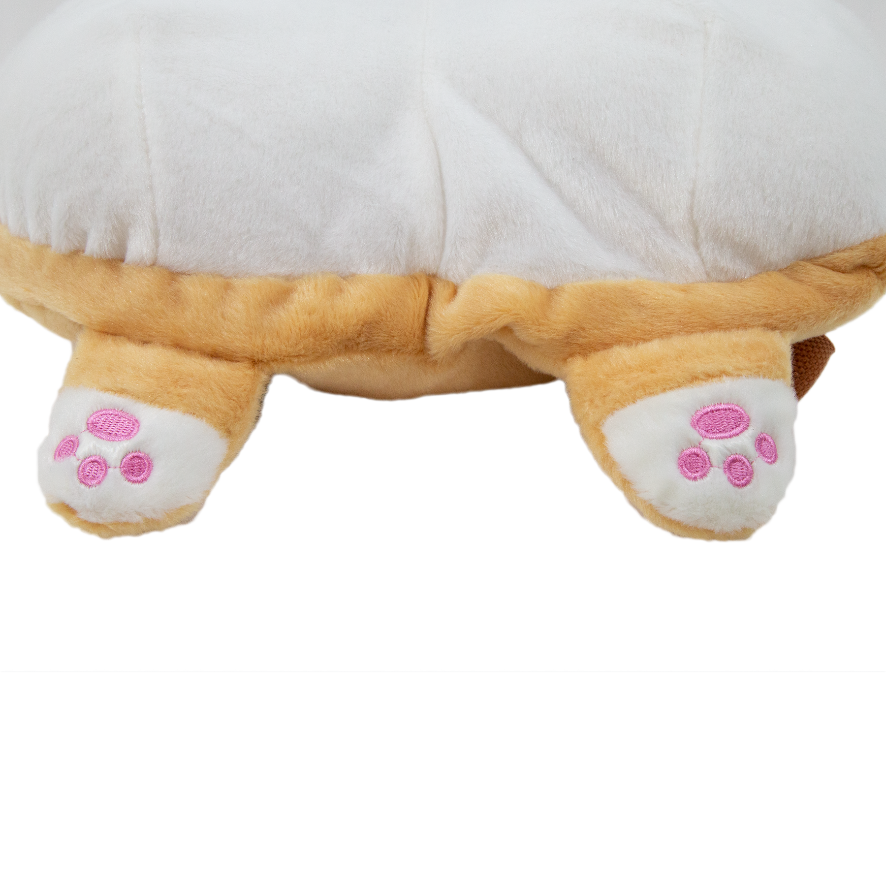 Giant Corgi Butt 3-in-1 Pillow / Hand Warmer / Blanket paw detail