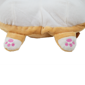 Giant Corgi Butt 3-in-1 Pillow / Hand Warmer / Blanket paw detail