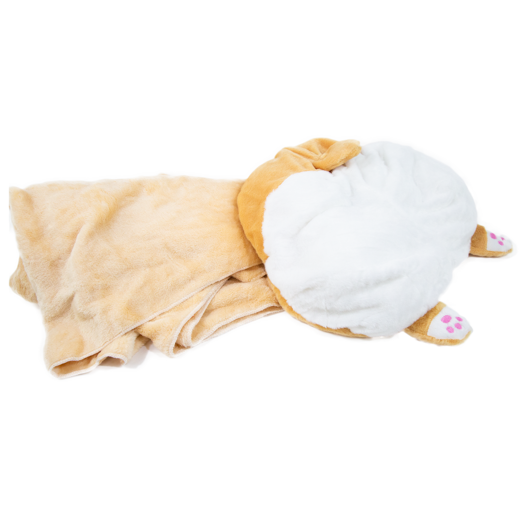 Giant Corgi Butt 3-in-1 Pillow / Hand Warmer / Blanket