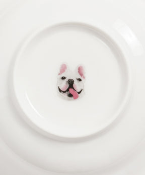 Pet Portrait Porcelain All Purpose Bowl - French Bulldog