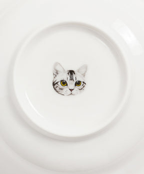 Pet Portrait Porcelain All Purpose Bowl - American Shorthair