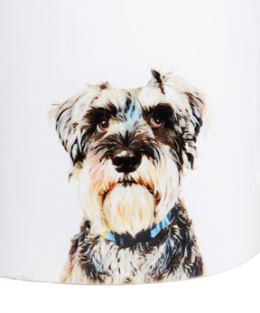 Pet Portrait Mug - "I Love" Collection - Schnauzer