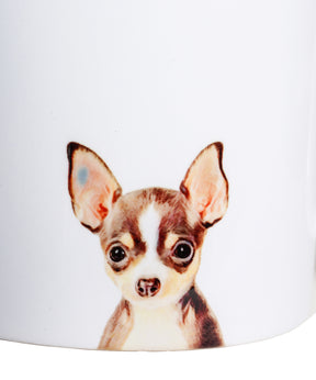 Pet Portrait Mug - "I Love" Collection - Chihuahua(Tri)