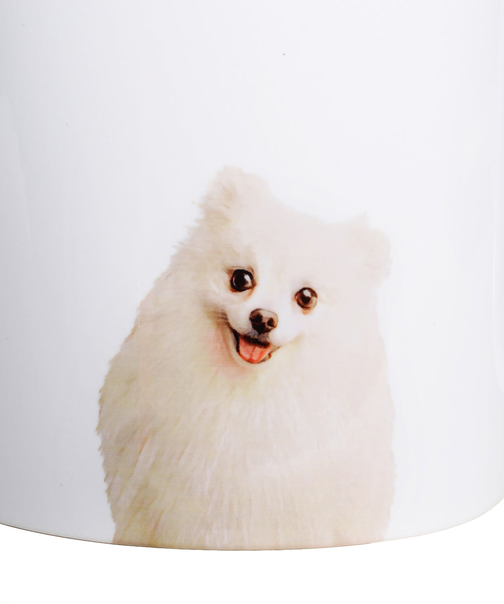 Pet Portrait Mug - "I Love" Collection - Pomeranian(White)