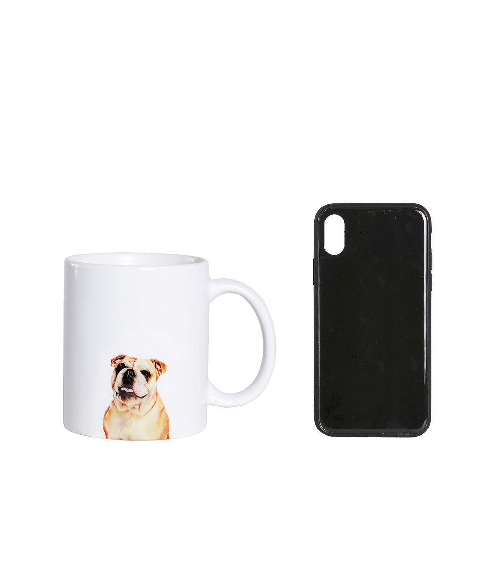 Pet Portrait Mug - "I Love" Collection - English Bulldog