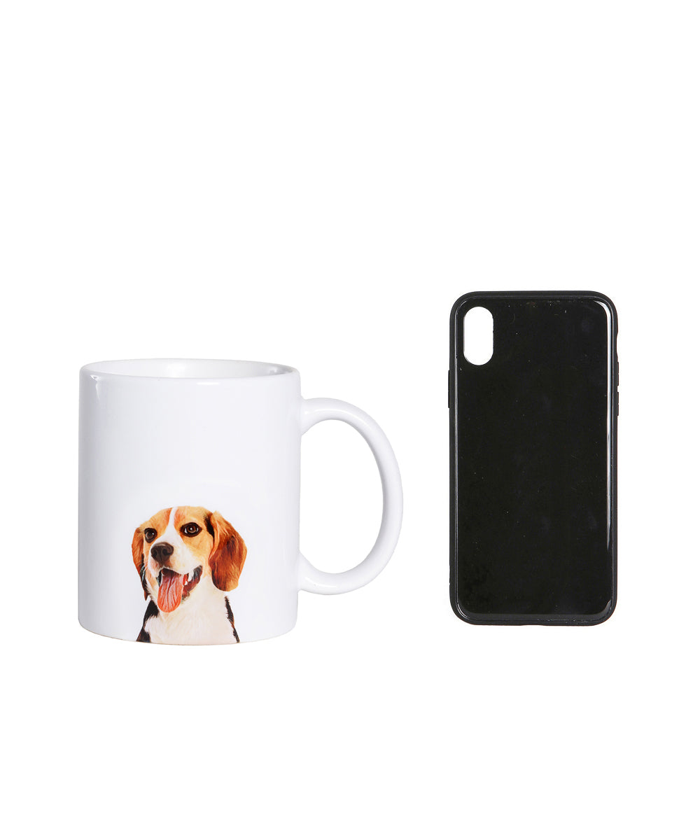 Pet Portrait Mug - "I Love" Collection - Beagle