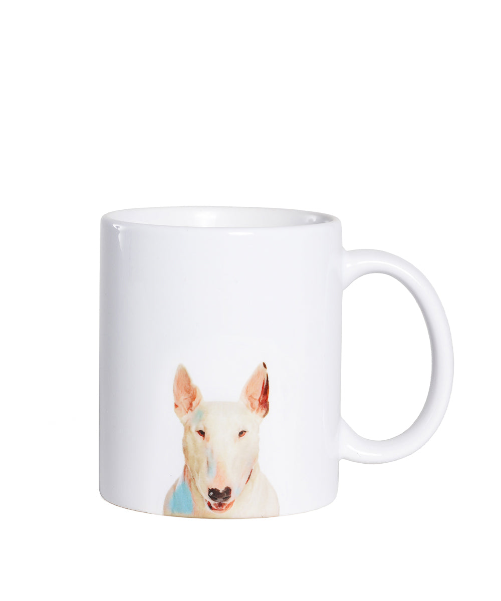 Pet Portrait Mug - "I Love" Collection - Bull Terrier