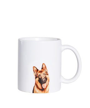 Pet Portrait Mug - "I Love" Collection - German Shepherd
