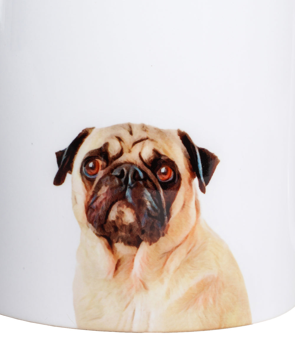 Pet Portrait Mug - "I Love" Collection - Pug