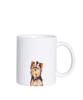 Pet Portrait Mug - "I Love" Collection - Yorkshire
