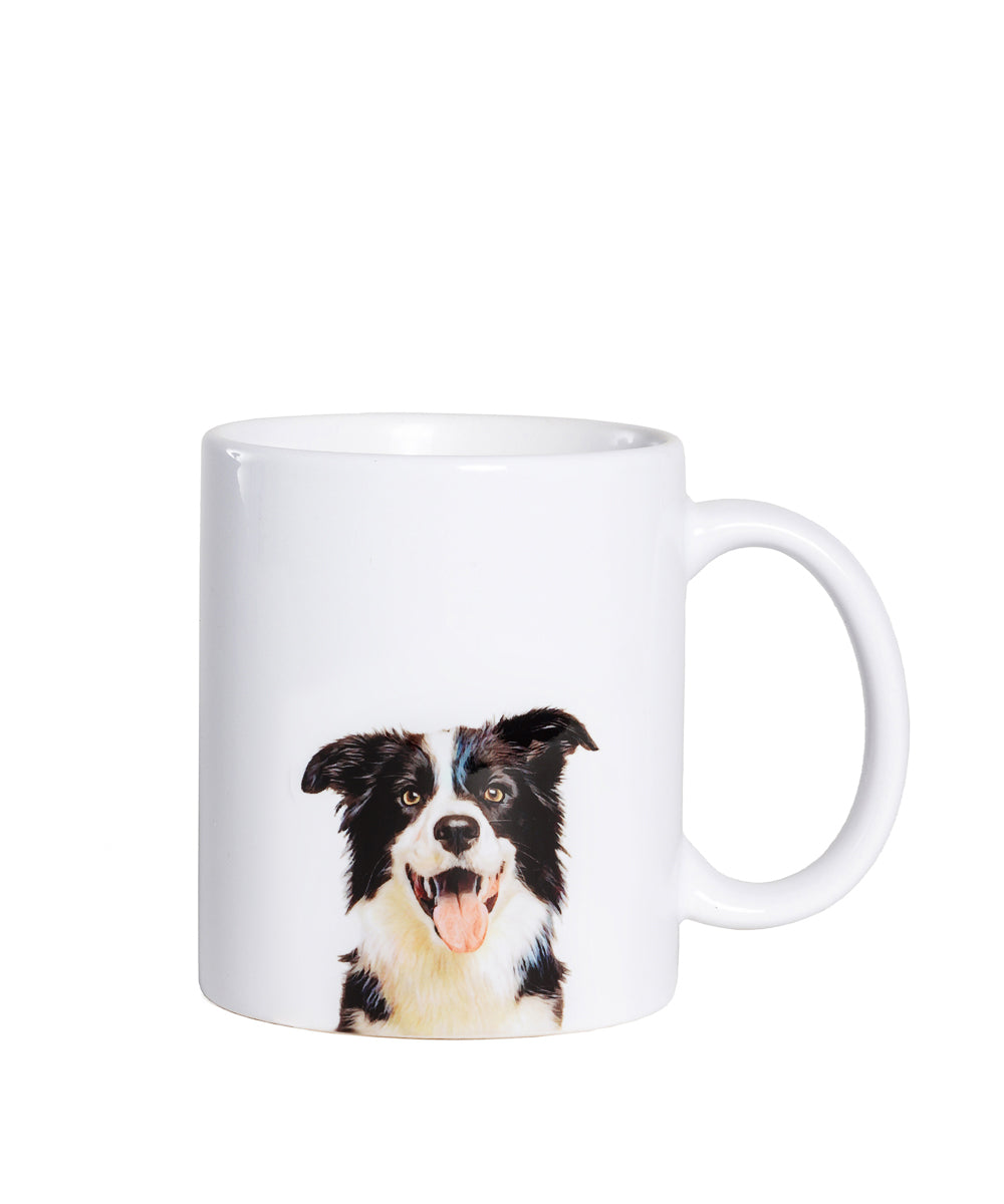 Pet Portrait Mug - "I Love" Collection - Border Collie