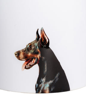 Pet Portrait Mug - "I Love" Collection - Doberman