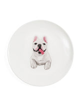 Pet Portrait Porcelain Middle Print 6" Plate - French Bulldog